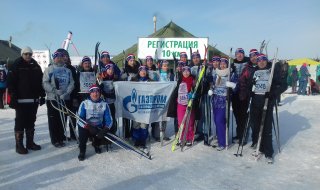 Нижегородские газовики приняли участие во Всероссийской лыжной гонке  «Лыжня России»