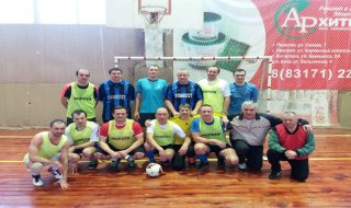 Нижегородские газовики провели товарищеский матч по мини-футболу